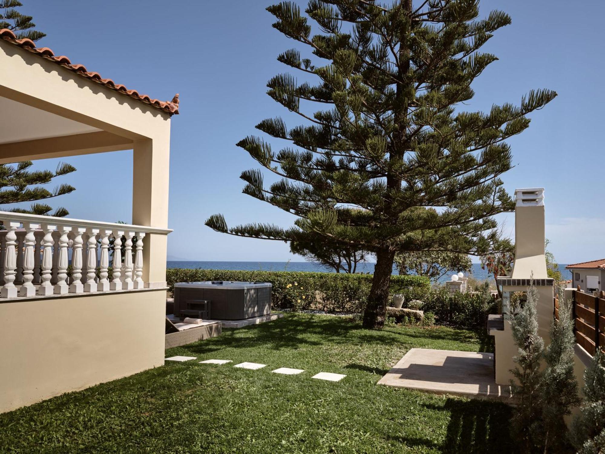 Sea Elegance Villa - On The Beach, By Zantewize Psarou  Εξωτερικό φωτογραφία