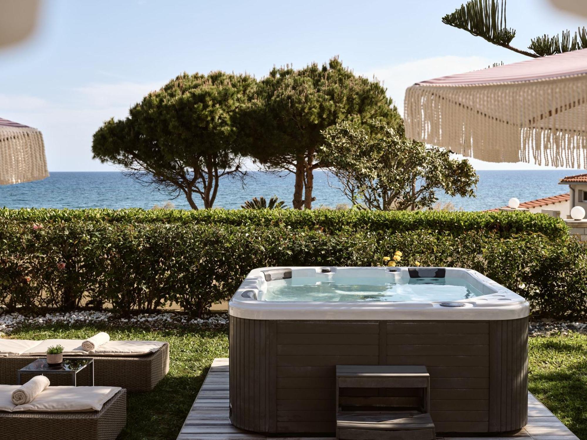 Sea Elegance Villa - On The Beach, By Zantewize Psarou  Εξωτερικό φωτογραφία