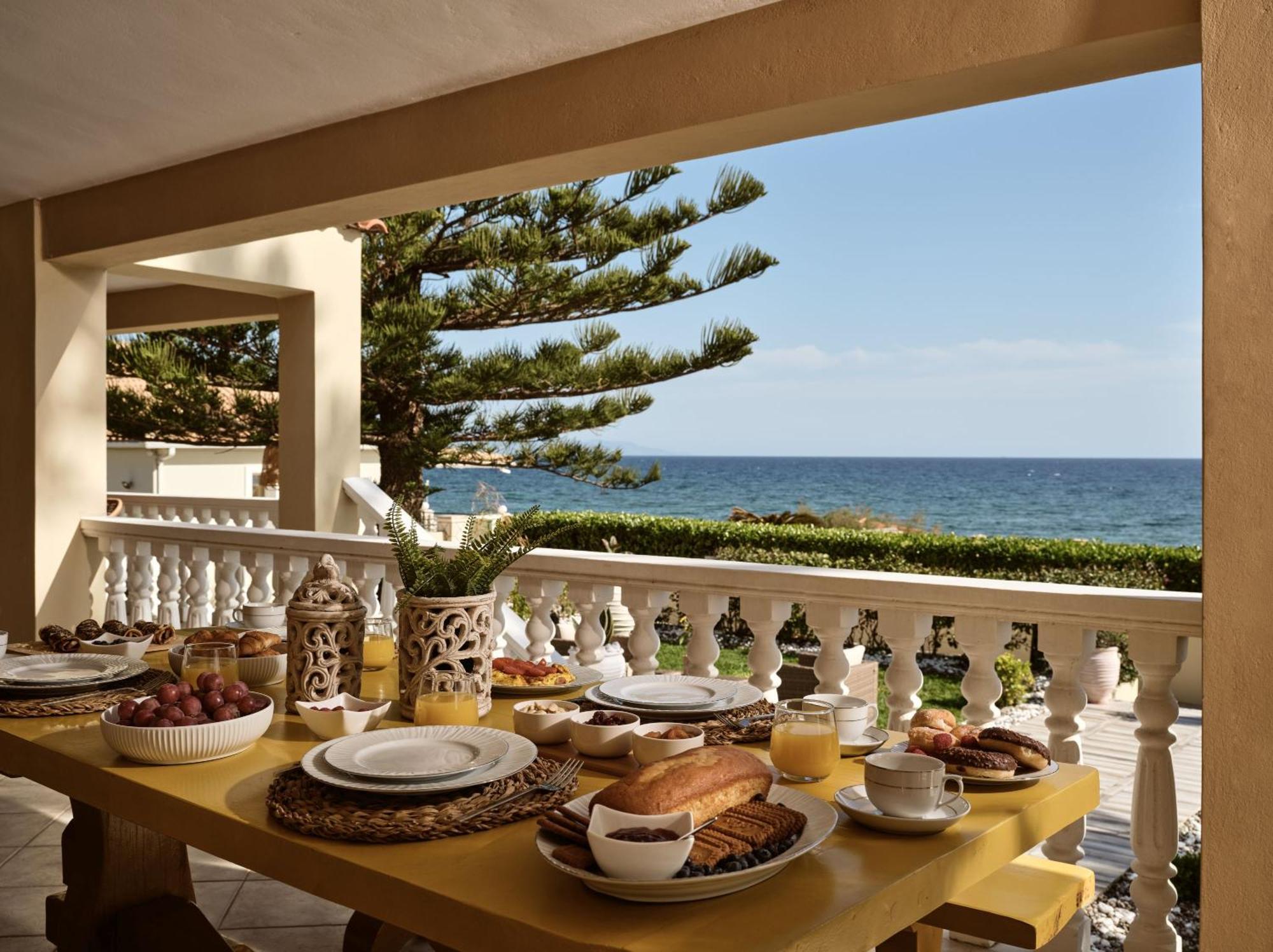 Sea Elegance Villa - On The Beach, By Zantewize Psarou  Εξωτερικό φωτογραφία